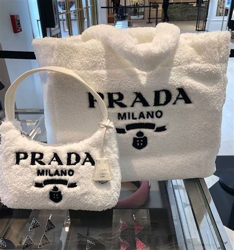 prada bag fluffy